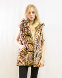 Faux Fur Oversize Hoody Coat