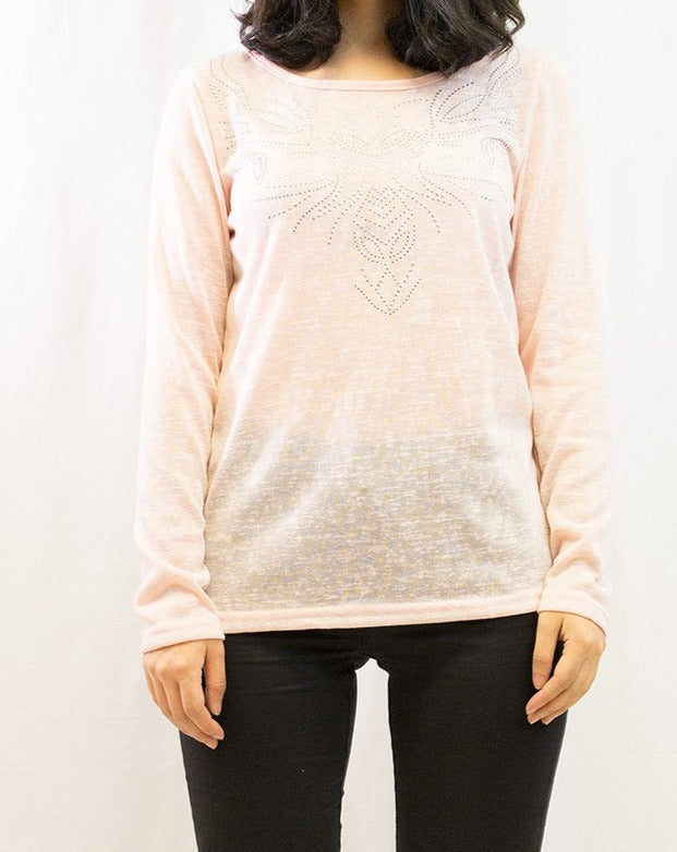Face Mask Stud Printed Top