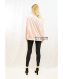 Pink Color Satin Quilted Bomber Jacket